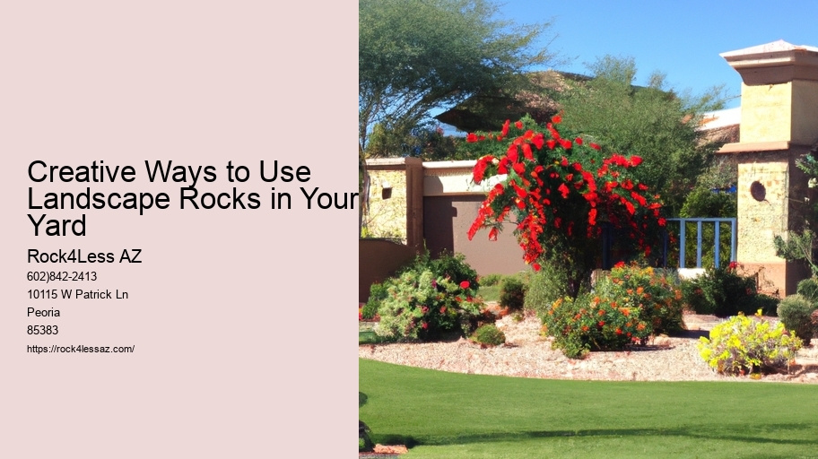 Creative Ways to Use Landscape Rocks in Your Yard