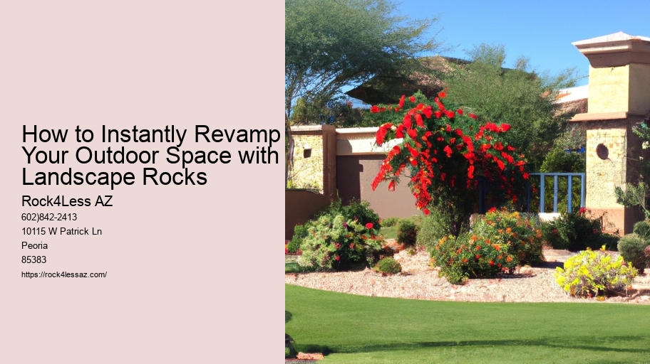 How to Instantly Revamp Your Outdoor Space with Landscape Rocks