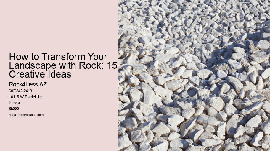 How to Transform Your Landscape with Rock: 15 Creative Ideas
